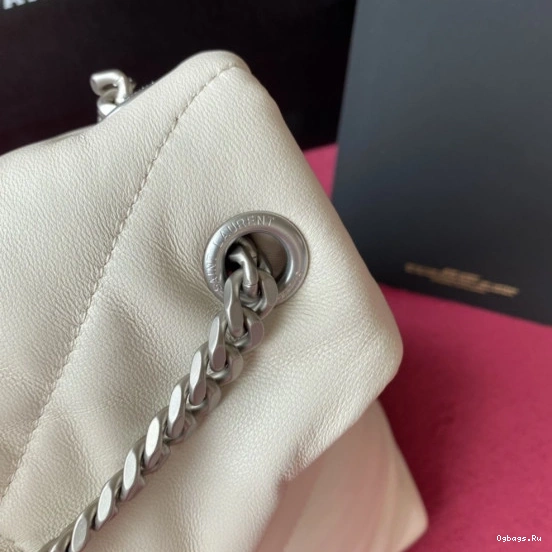 LAMBSKIN BAG YSL MEDIUM IN QUILTED PUFFER 0824